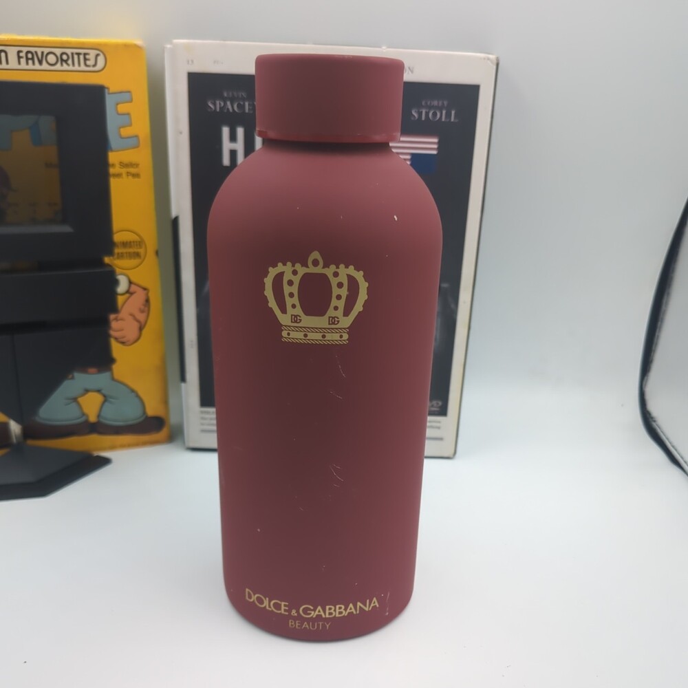 DOLCE & GABBANA Womens Queen WATER BOTTLE COLLECTIBLE 20 OZ / 600 ML